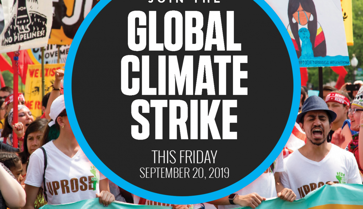 Global Climate Strike Date: This Friday, September 20